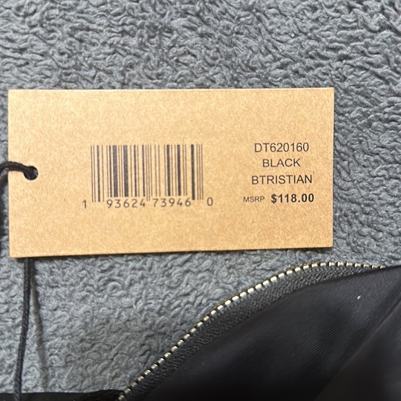 Steve Madden BTristian Backpack (Black); 12" x Height 17" x Depth 6" ; Full size - Picture 9 of 9